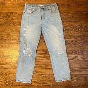 Abercrombie & Fitch The Boyfriend Mid Rise Jean